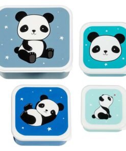 4 Lunchboxy śniadaniówki, Panda