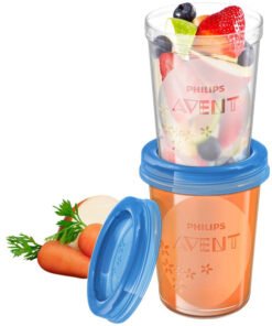 Pojemniki VIA na pokarm 240ml,  5 szt.