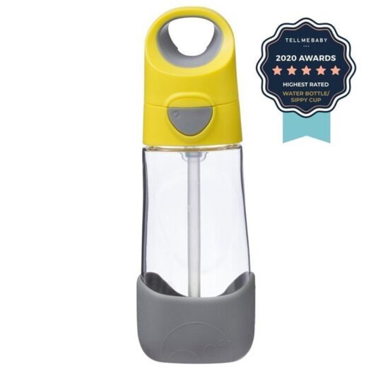 Bidon tritanowy ze słomką 450 ml, Lemon Sherbet - obrazek 5