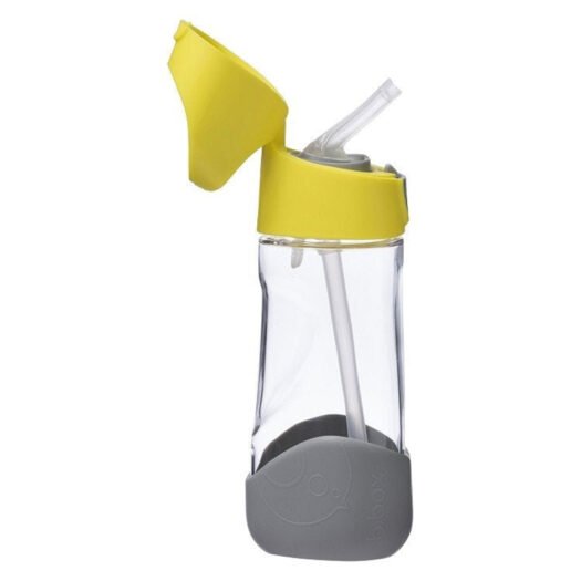 Bidon tritanowy ze słomką 450 ml, Lemon Sherbet - obrazek 3