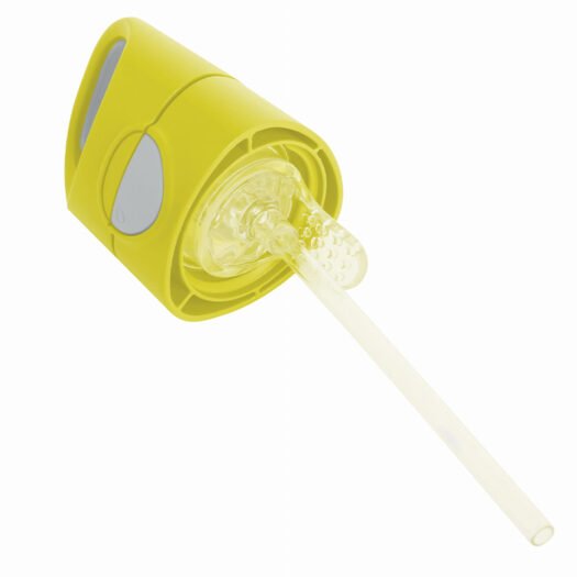 Bidon tritanowy ze słomką 450 ml, Lemon Sherbet - obrazek 4