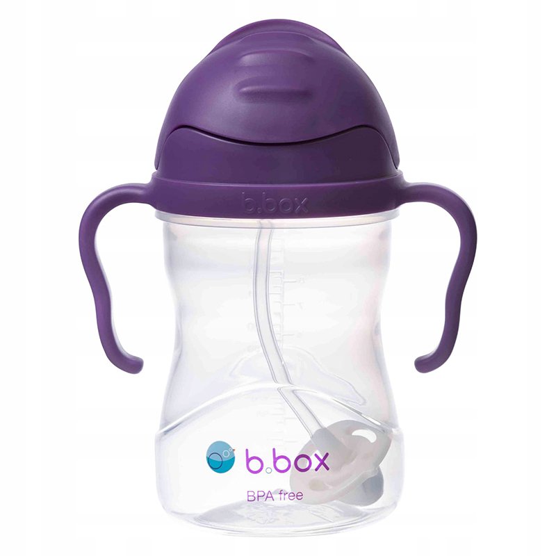 Bidon ze słomką, Grape - obrazek 2