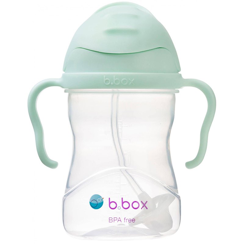 Bidon ze słomką 240 ml, Pistachio, b.box - obrazek 2