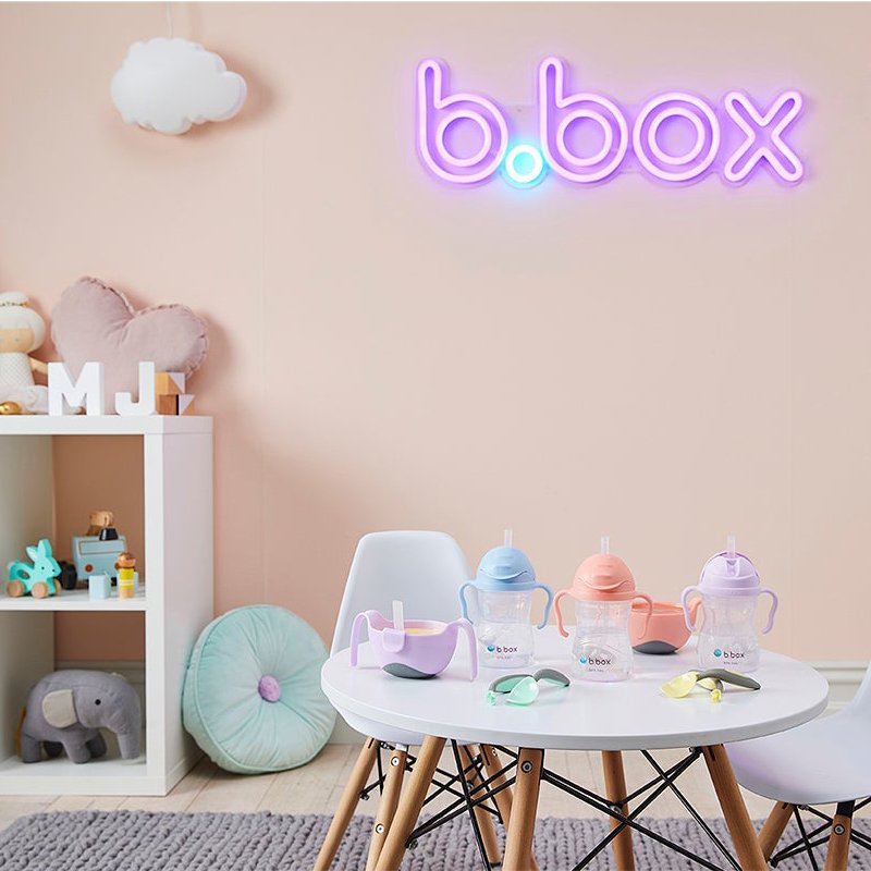 Bidon ze słomką 240 ml, Pistachio, b.box - obrazek 8