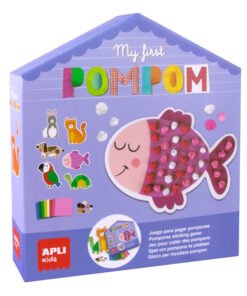Mój pierwszy zestaw artystyczny - Pompony, 3+