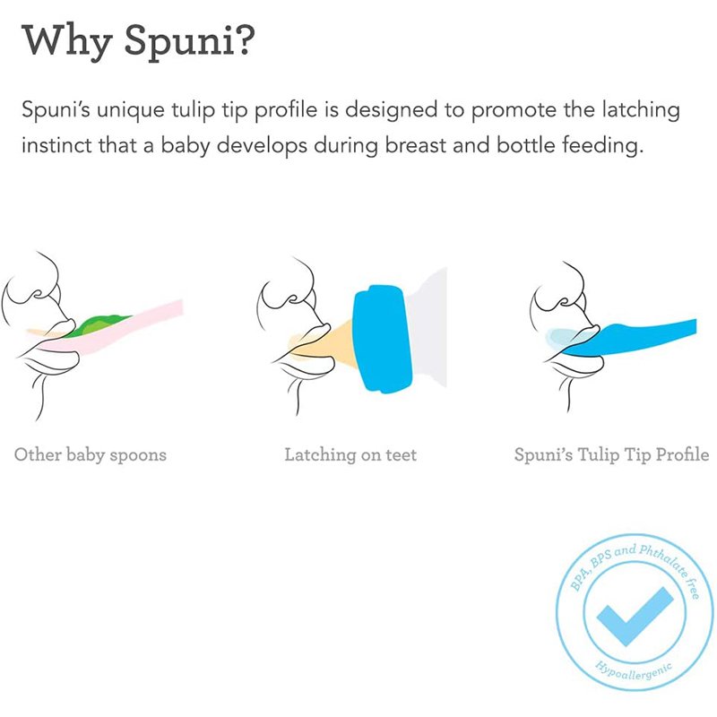 Łyżeczki do karmienia Neon / Playfull Pink, 4+m - obrazek 5