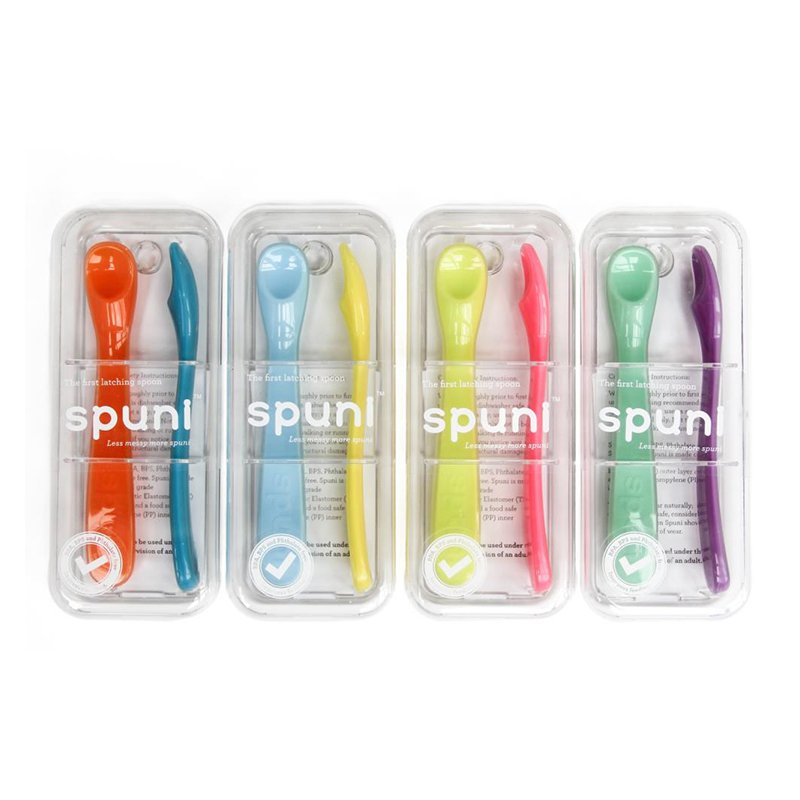Łyżeczki do karmienia Neon / Playfull Pink, 4+m - obrazek 4
