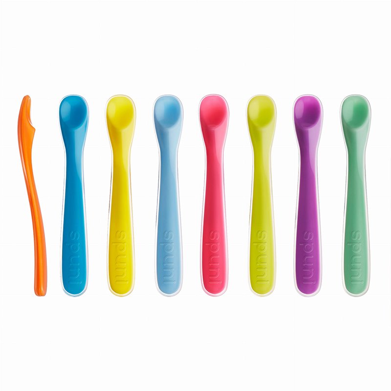 Łyżeczki do karmienia Neon / Playfull Pink, 4+m - obrazek 8