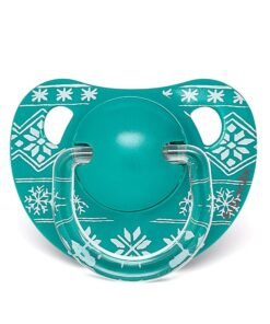 Smoczek Anatomiczny Winter Collection, Zielony, 0-6m