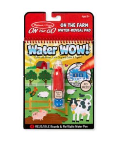 Kolorowanka Wodna, farma, 3+