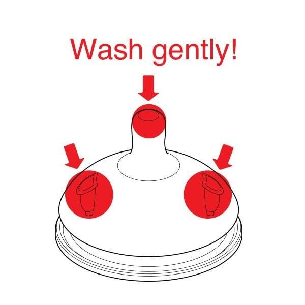 Antykolkowe smoczki silikonowa, Medium Flow (+3-6 m) - obrazek 6