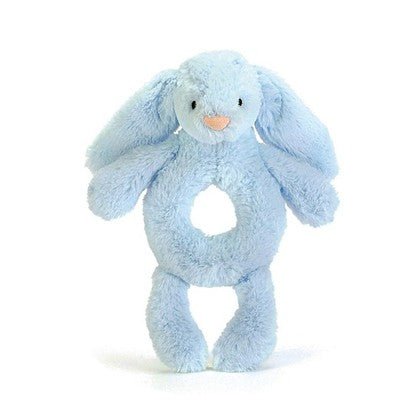 Królik Grzechotka, Bashful Blue Bunny, 18 cm
