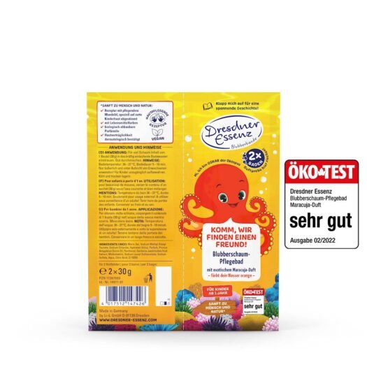 Sól do kąpieli, BUBBLE GANG  "OSCAR the Octopus",2x30g - obrazek 3