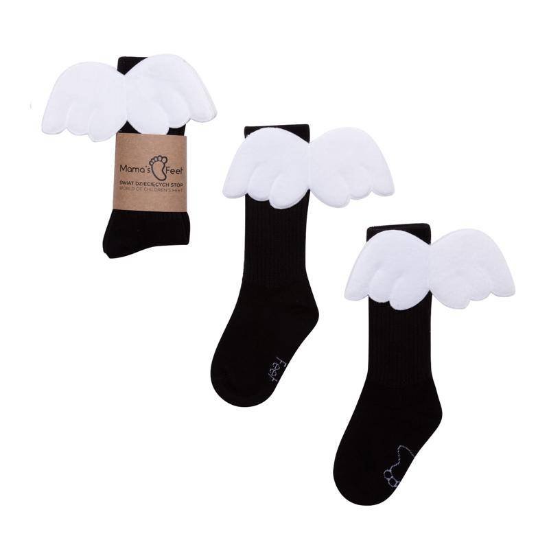 ANIOŁEK Podkolanówki, Czarny