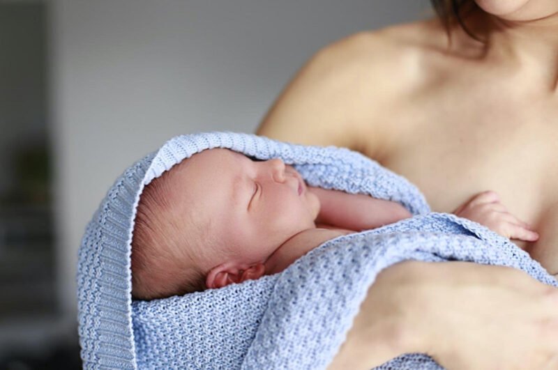 Kocyk Bambusowy 4 sezony, Błękit - obrazek 2