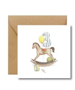 Kartka na trzecie urodziny