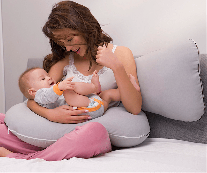 Bambusowa Poduszka Ciążowa w Kształcie "L" - obrazek 3