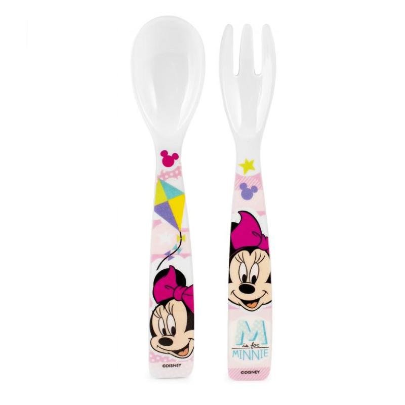 Sztućce dla dziecka myszka Minnie 6m+