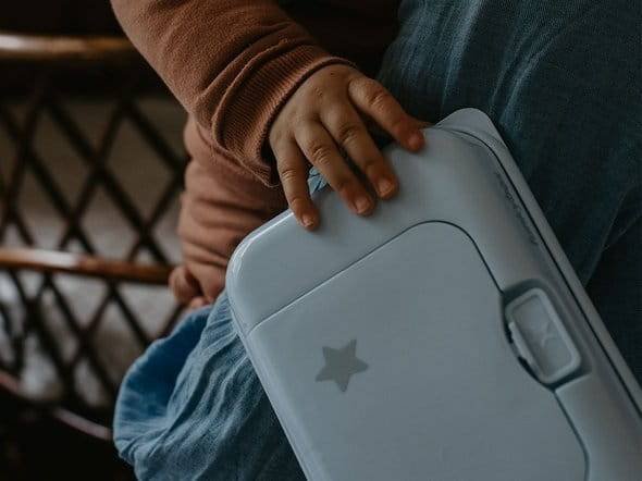 Pojemnik na chusteczki To Go Blue, little star - obrazek 2