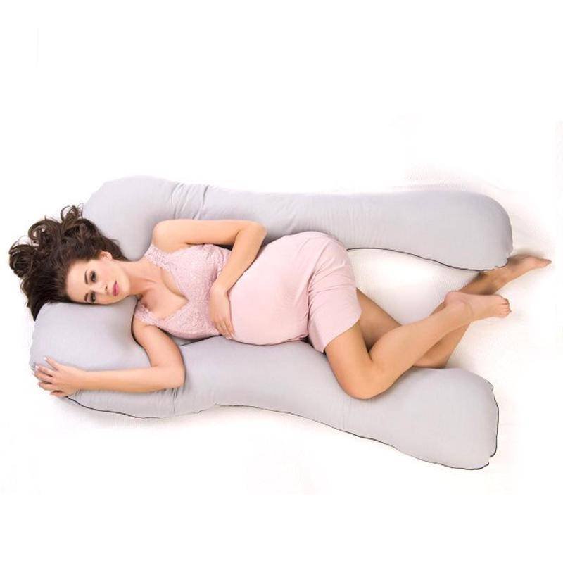 Bambusowa Poduszka Ciążowa w Kształcie Litery U - obrazek 2