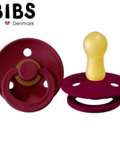 BIBS COLOUR Smoczek Uspokajający kauczuk Hevea, Ruby