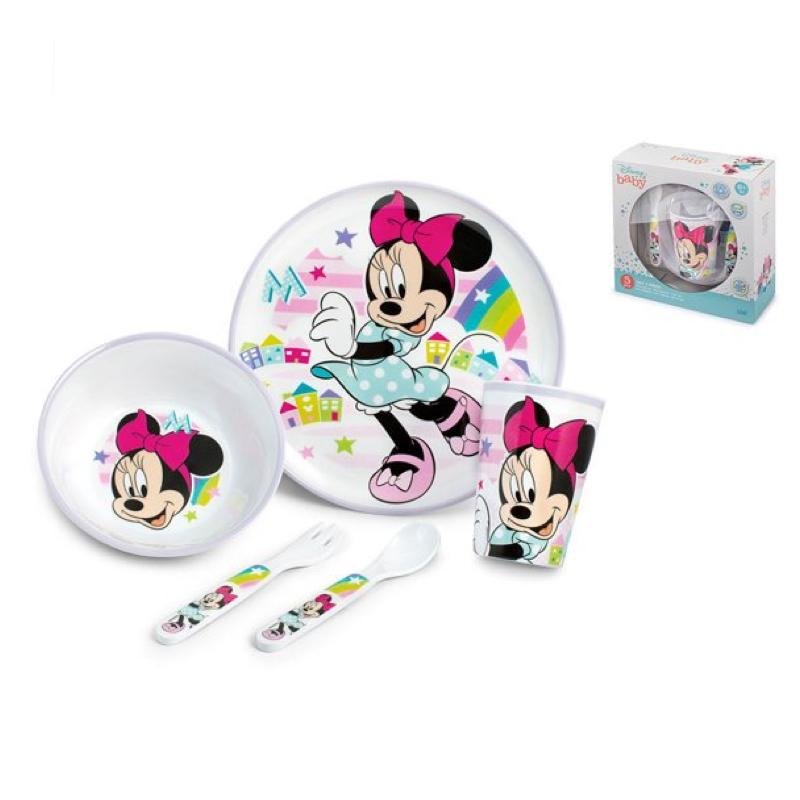 Zestaw naczyń dla dziecka myszka Minnie, 6m+ - obrazek 3
