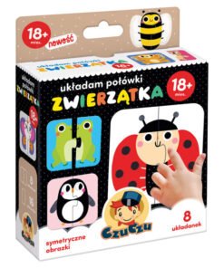 Układam połówki Zwierzątka, 18+m