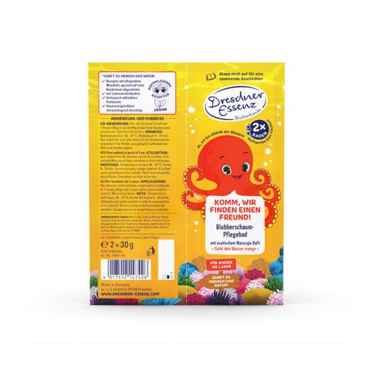 Sól do kąpieli, BUBBLE GANG  "OSCAR the Octopus",2x30g