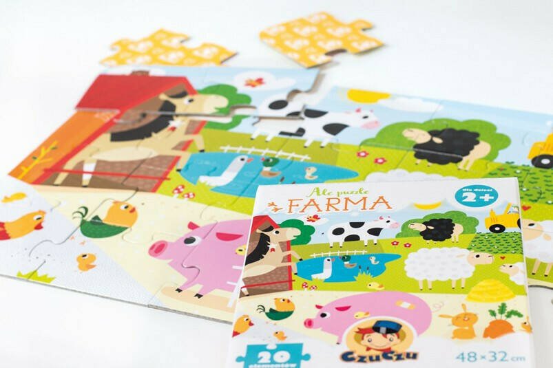 Ale puzzle W gospodarstwie, 2+ lat - obrazek 3
