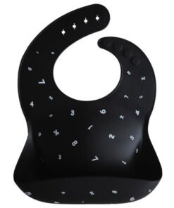 Śliniak Silikonowy, Numbers Black