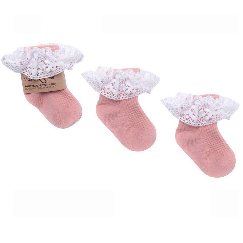 Skarpetki Vintage Love, Brudny Róż