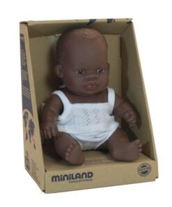 Lalka dziewczynka Afrykanka, o zapachu wanilii, 21cm