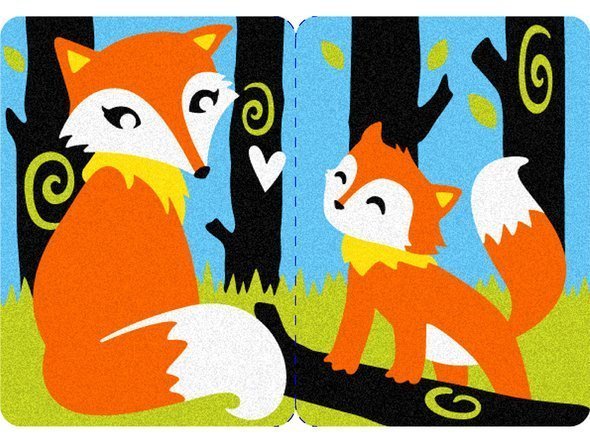 Eco-Friendly Magiczny Piasek do Kolorowania, Mini Kit, Świat Zwierząt, 3 + - obrazek 6