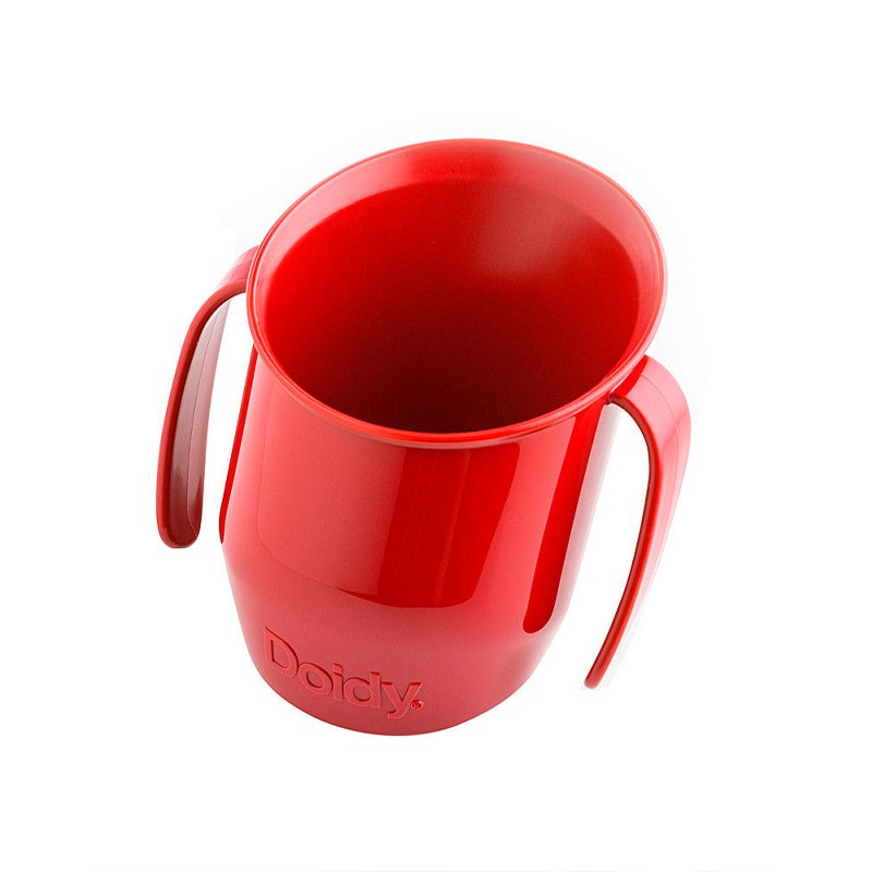 Doidy Cup kubek do nauki picia, Red - obrazek 2