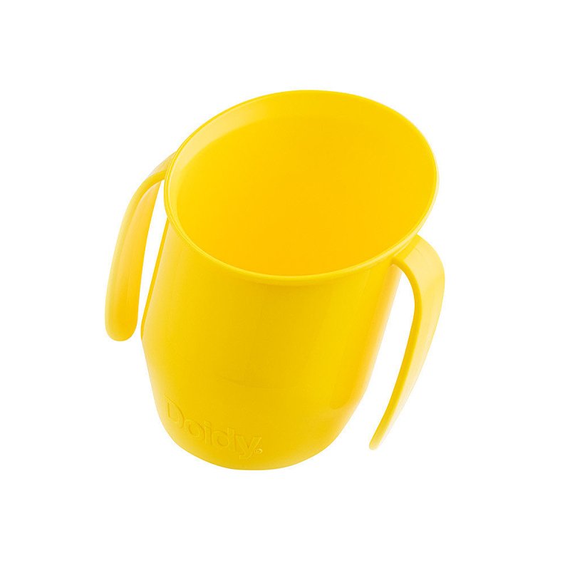 Doidy Cup kubek do nauki picia, Yellow - obrazek 2
