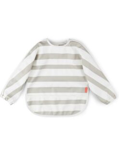 Done by Deer Śliniak z Rękawami Stripes Sand