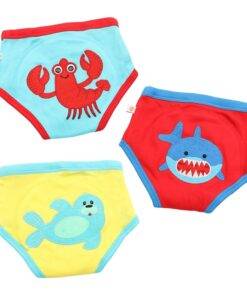 Zoocchini Majtki Treningowe Chłopięce Ocean Pals 2-3 Lata – 3 szt